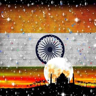 Indan flag wallpaper