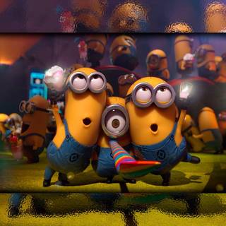HD wallpaper minions