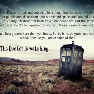 Dr. who wallpaper quotes