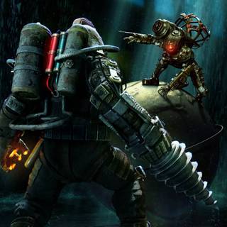 Ps3 bioshock 2 start wallpaper