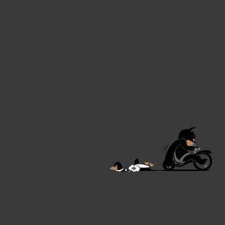 Best superhero minimalist wallpaper