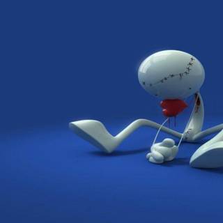 No love no tension 3D wallpaper