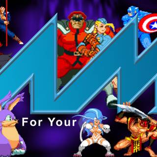MAME logo background