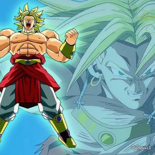 Dragon ball z background broly