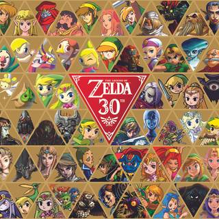 Zelda collage wallpaper