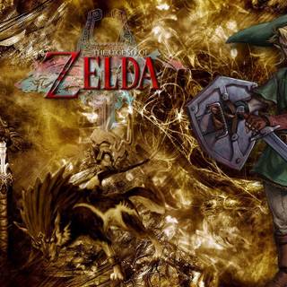 Zelda collage wallpaper