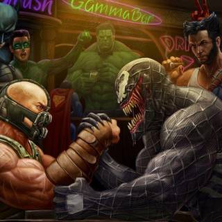 Marvel vs dc heroes wallpaper HD