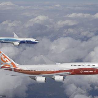 Boeing 747-8i wallpaper