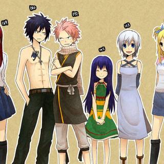 Wallpaper all fairy tail chibi