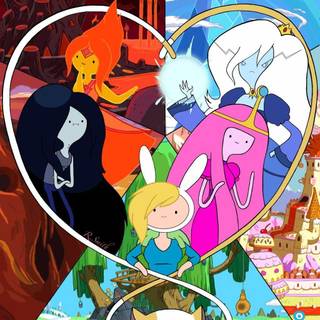 Adventure time handy wallpaper