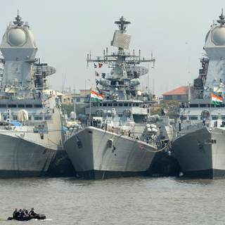 Wallpaper with name of indian navy
