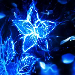 Bluefire wallpaper