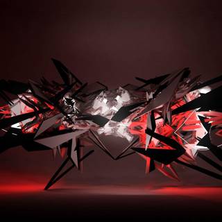 Graffiti 3D wallpaper