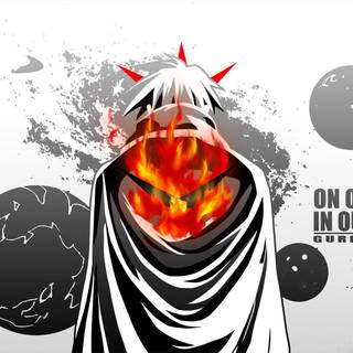 Gurren lagann logo wallpaper