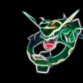 Shiny rayquaza wallpaper HD