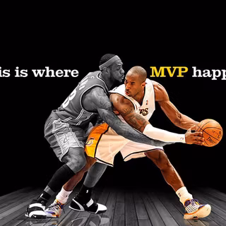 Lebron vs kobe wallpaper HD