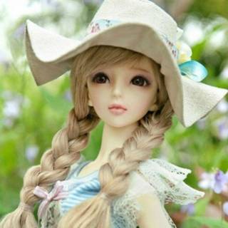 Cute doll HD wallpaper