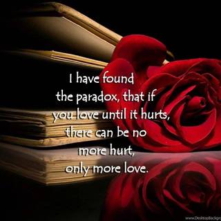 Wallpaper love hurts quotes