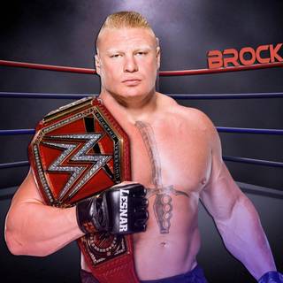 Brock lesnar WWE champion wallpaper