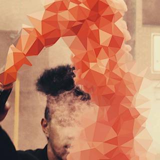 Smoke bomb wallpaper