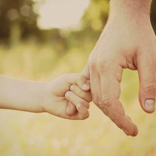 Son and daughter wallpaper