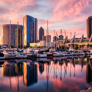 Modern city wallpaper