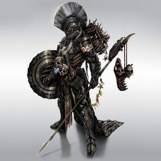 Spartan warrior art wallpaper