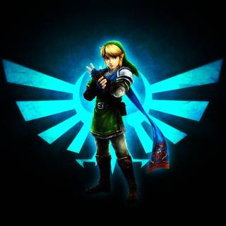 Link and dark link wallpaper