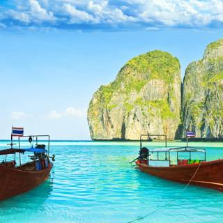 Phi phi beach wallpaper