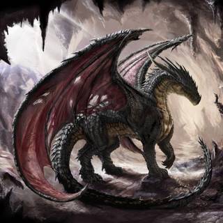 Wallpaper full HD dragon