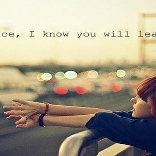 Free HD wallpaper on sad love with quote