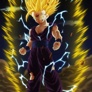 Gohan ssj2 wallpaper