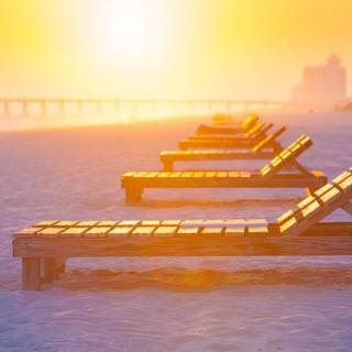 Beach chair backgrounds