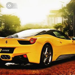 Ferrari 3D wallpaper