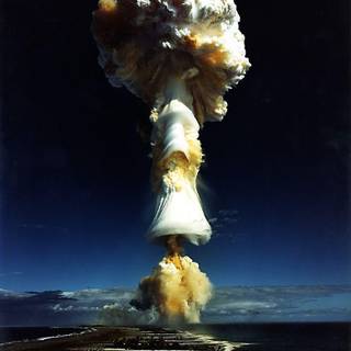 Nuclear explosio HD wallpaper