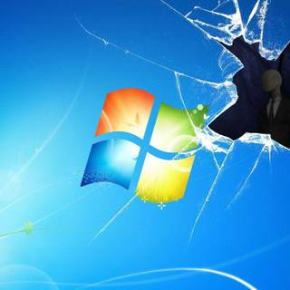 Slender man wallpaper 1366x768