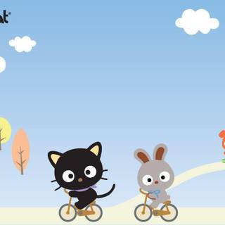 Free wallpaper of chococat