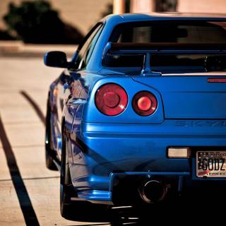 Nissan skyline gtr r34 handy wallpaper