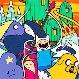 Iphone adventure time wallpaper