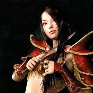 Ninja woman wallpaper