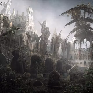 Dark fantasy background