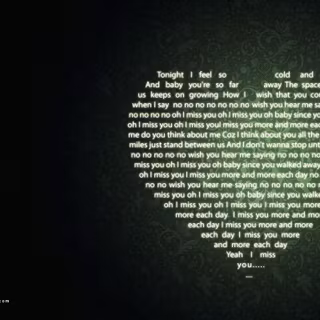 I miss you wallpaper 2005