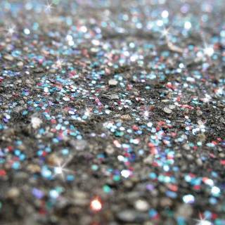 Silver sparkles background