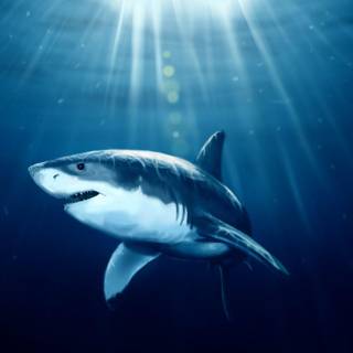 HD wallpaper shark