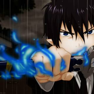 Blue exorcist rin wallpaper for android