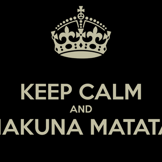 Hakuna matata wallpaper HD
