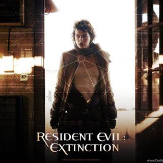 Milla jovovich resident evil extinction wallpaper