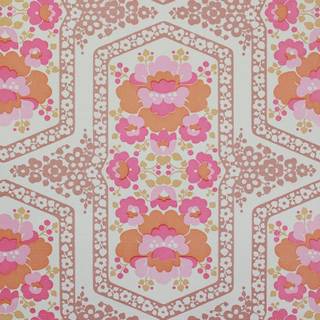 Wallpaper pattern vintage pink