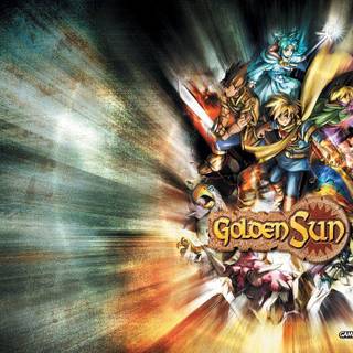 Golden Sun wallpaper