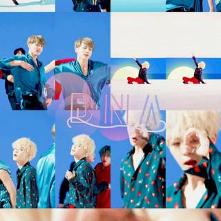BTS DNA wallpaper